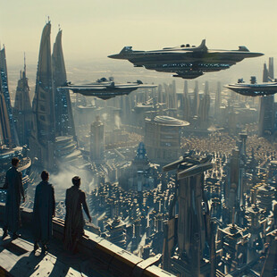 未来世界外星人文明