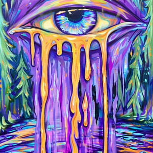 表现主义眼睛画