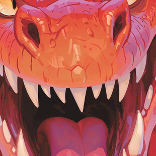 霸王龙卡通霸王龙插画