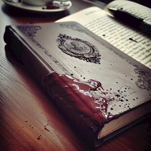 复古书造型效果图