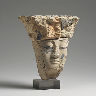 古埃及高级祭司头像