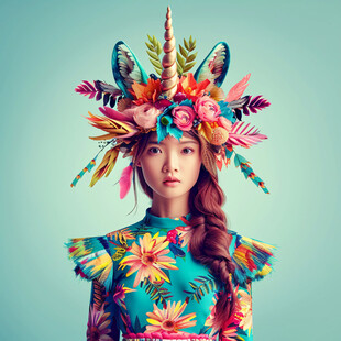 春活力炫彩造型