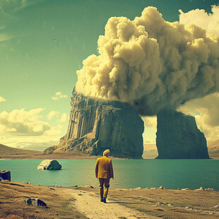 地质运动火山喷发