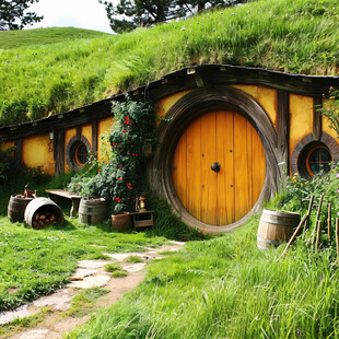霍比特人小屋