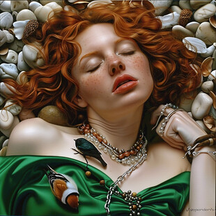 魅力金娃娃装饰画艺术