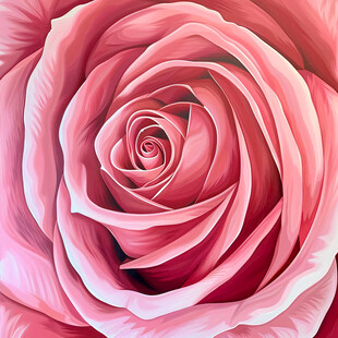 立体背景玫瑰图