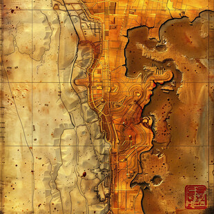 铜版兆域图