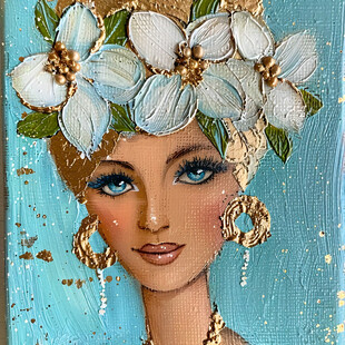 魅力金娃娃装饰画艺术