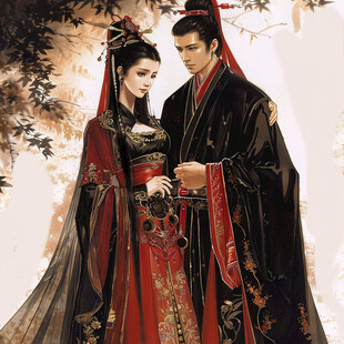 古装情侣人物