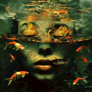 视觉冲击力广告装饰画