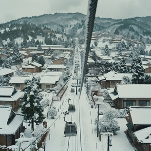 雪乡场景模型