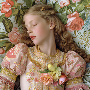 魅力金娃娃装饰画艺术