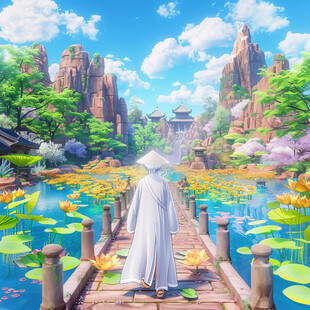 古风人物大场景