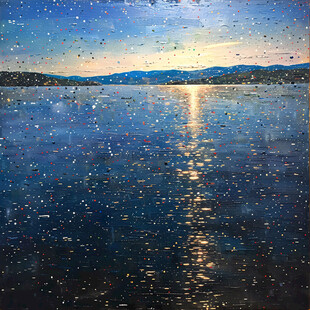 流沙星空装饰画