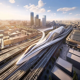 高铁地产素材