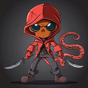 恐怖吉祥物设计