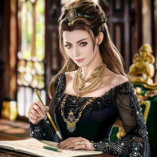 女王人物画