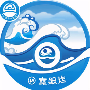 云海纹海浪纹logo