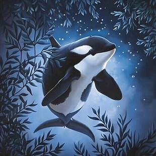 海洋鲨鱼3d画