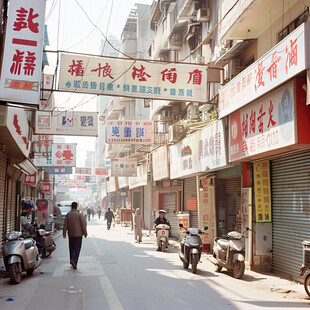 中英街街道街景