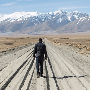 在路上图片素材下载