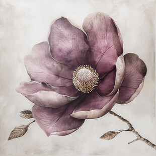 花瓣插画浮雕