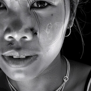 黑白灰高光阴影