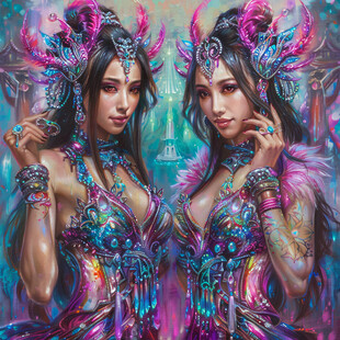 cg绘画作品