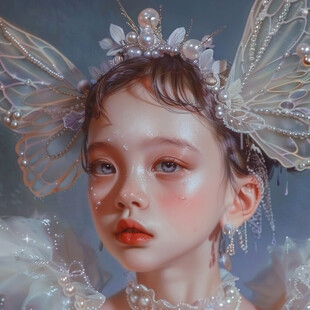 美妆少女美妆造型