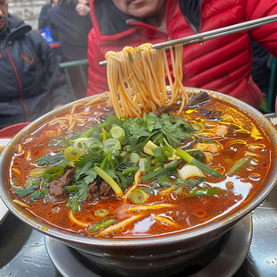 糊辣壳牛肉面