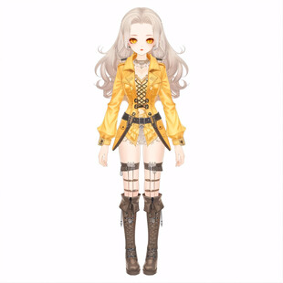 卡通女罗马战士带基模带服装一套