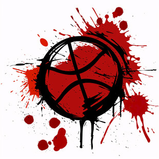篮球装饰图