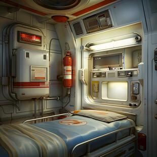宇宙飞船卧室