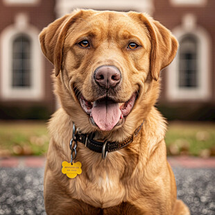 dog的黄色拉布拉多