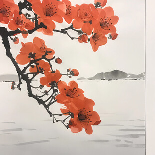 国画木棉花