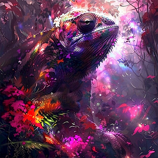 奇幻生物插画