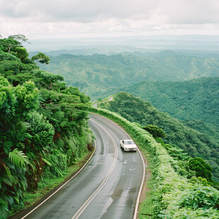 山区公路素材