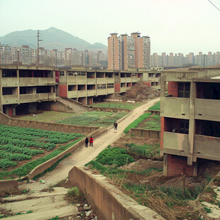 学校建筑远景