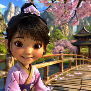 古装小女孩头像