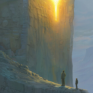 石林插画宣传素材背景