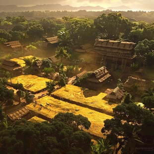 原始部落的宫殿