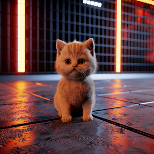 3d小猫