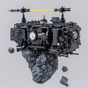 后现代机械科幻未来派