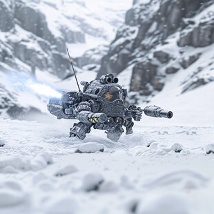 后现代机械科幻未来派