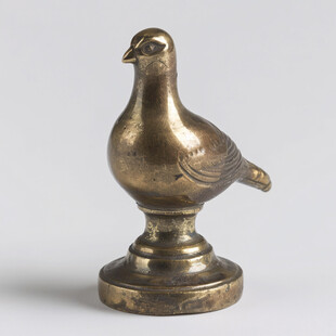 鸭形铜香薰