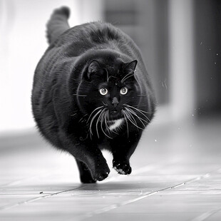 黑猫素材