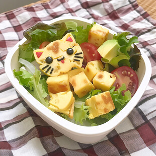 小猫造型食品