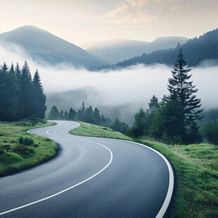 意境高山道路