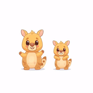 小鹿卡通形象