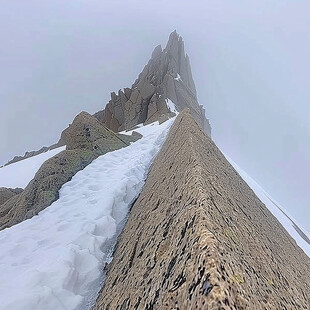 博格达峰北坡